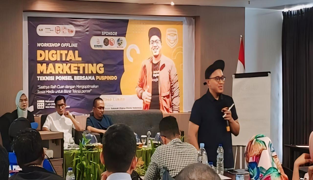 Bersama Coach Yoso Lukito, Puspindo Gelar Workshop Digital Marketing